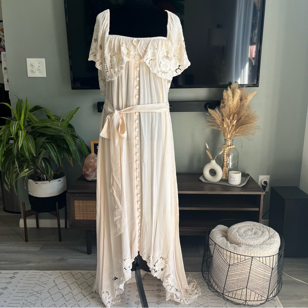 Fillyboo button-up maxi dress